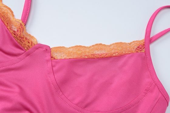夏の新しいファッション セクシーでステンレスでストラップレスなドレス